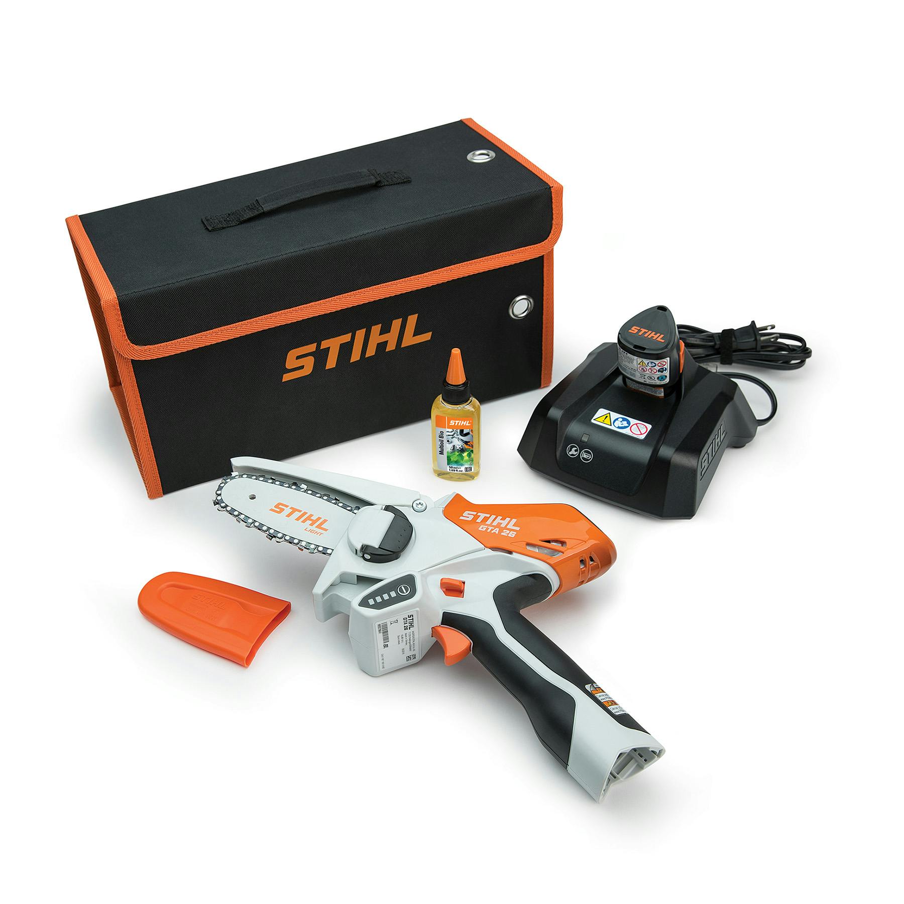 STIHL GTA 26 Handheld Pruner Chainsaw Battery Powered  w/ carry case accessories 